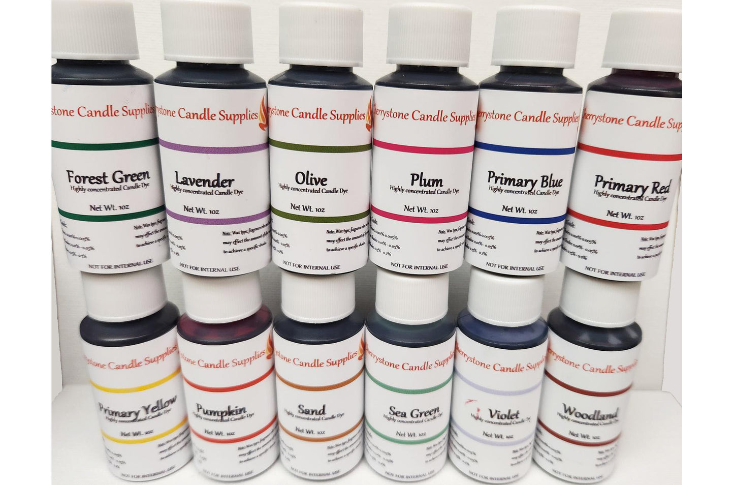 Liquid Dye Pack - Set of 12 Colors