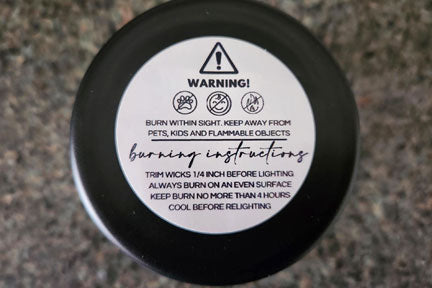 Large Warning Labels - 2"